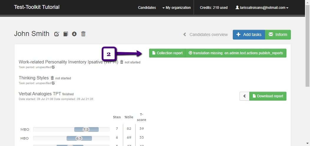 Test-Toolkit Tutorial