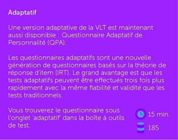 Test | Questionnaire de Personnalité au Travail