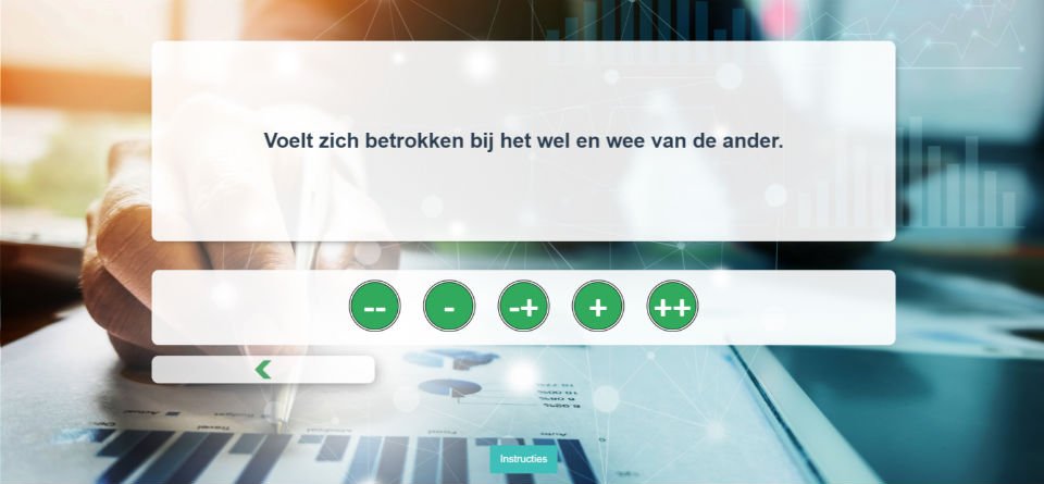 Test | Werkgerelateerde Persoonlijkheid Vragenlijst Adaptief